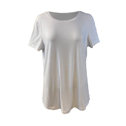 Solid White Sleep Shirt