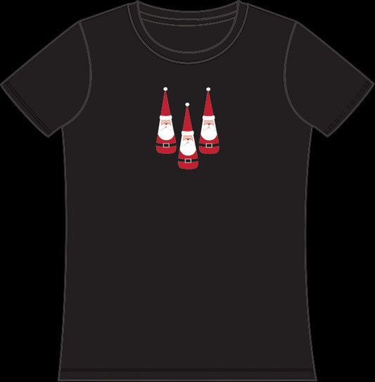 Bowling Pin Santa Tee, by Nap Time®