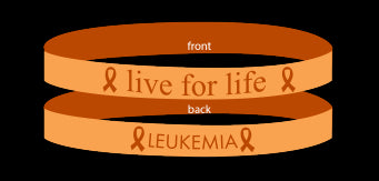 Leukemia - 'Live For Life' Bracelet