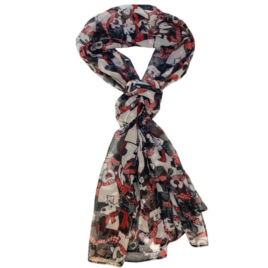 Gone to the Dogs Scarf, by A Walk In The Park®