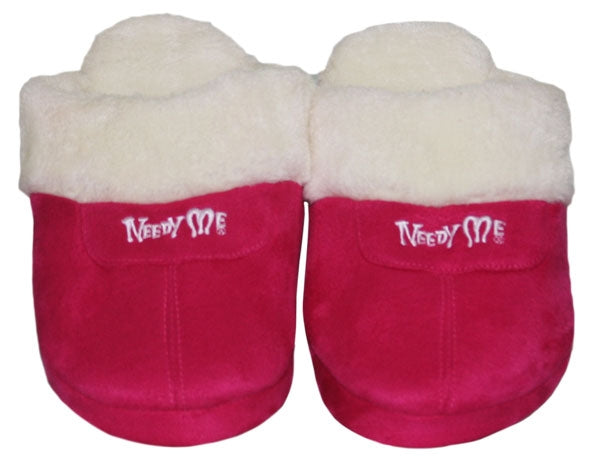 Faux Fur and Faux Suede Slippers, by Needy Me Sleepwear®
