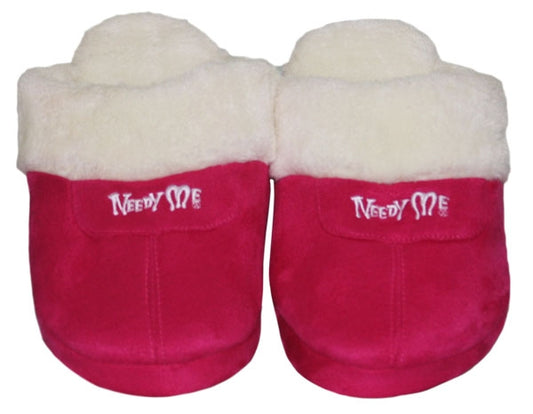 Faux Fur and Faux Suede Slippers, by Needy Me Sleepwear®