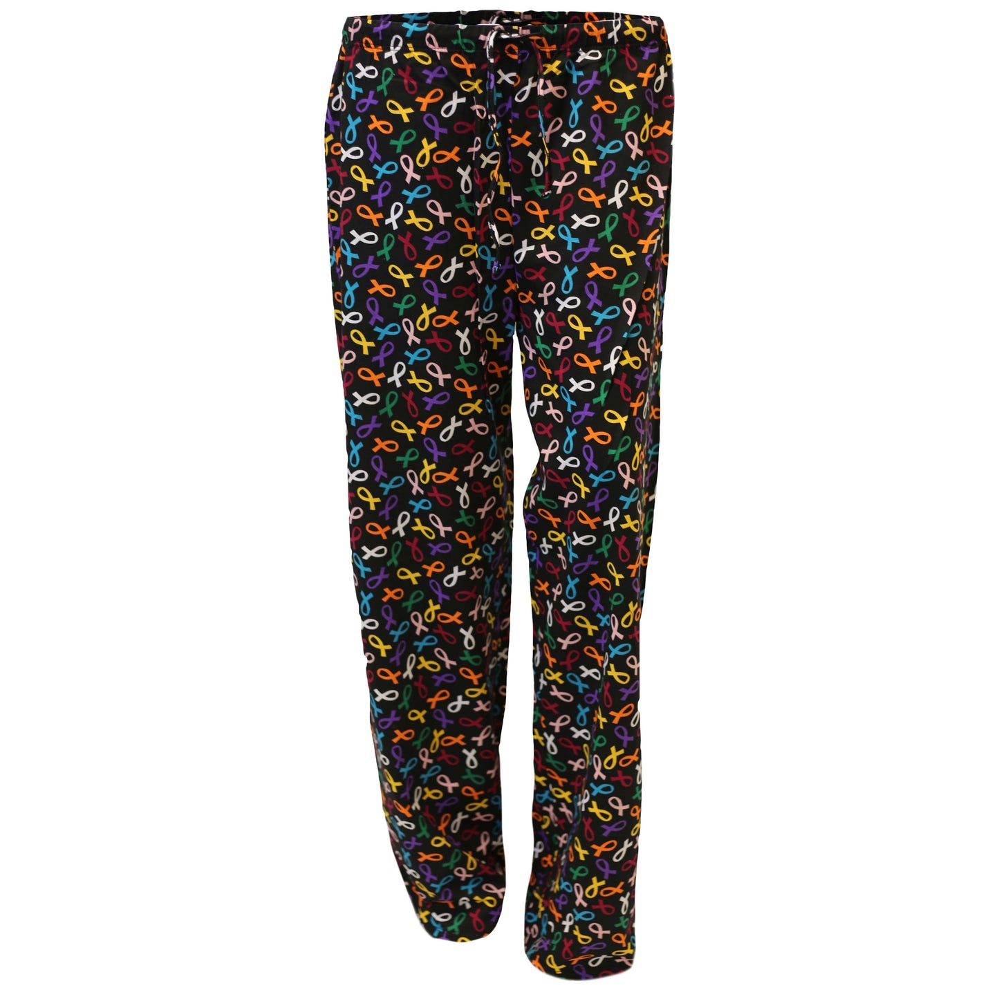 Women's 'Multi Ribbon' Cancer Awareness Pajama Pants, by Live For Life Hope For All®