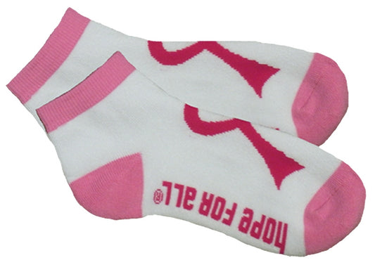 Women's Breast Cancer Socks, by Live For Life Hope For All®