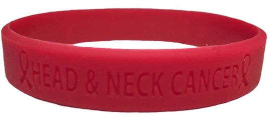 Head & Neck Cancer - Red 'Live For Life' Bracelet