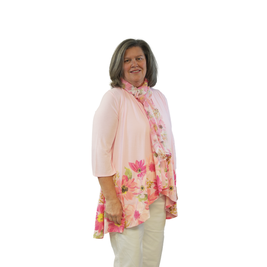 Pink Posies Kimono