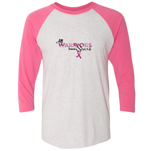 Breast Cancer Scars Baseball Tee