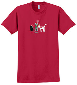 Holiday Cats Tee
